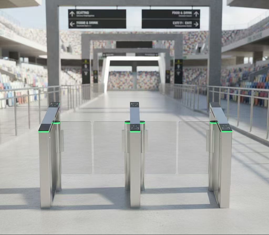 Swing Turnstiles Inaunganisha Uso na Utambuzi wa Mshipa wa Kiganja kwa Udhibiti wa Ufikiaji wa Kuaminika