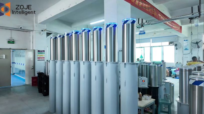Uzalishaji wa ZOJE Hydraulic Bollard: Kutoka kwa Chuma Kibichi hadi Kitengo cha Usalama Kilichokamilika