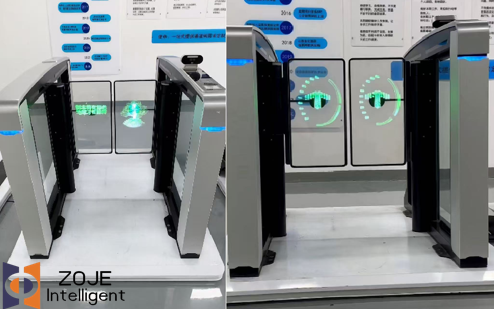 Je, ZOJE Swing Turnstile Inafikiaje Madoido ya Taa ya Taa ya LED kwenye Mabawa Yake ya Mlango?