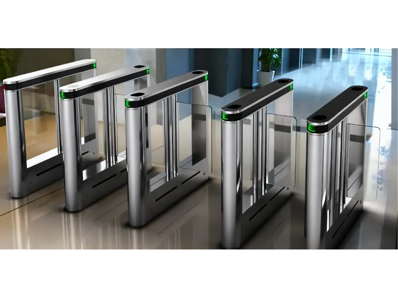 Aluminum Speed Turnstile Gate